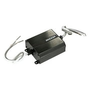 Kicker KISLOAD2 2-Channel Smart-Radio Interface Vehicle Audio Amplifier, Black, 1.15 lb