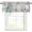 Gray, variant on Blue Fall Pumpkin Kitchen Valances for Windows, Autumn Maple Leaf Retro Thanksgiving Bathroom Window Valances 60x18 Inch Rod Pocket Window Treatments Valance Curtains for Living Room Bedroom Decor