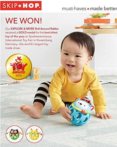 skip hop hedgehog rattle