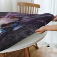 thumbnail image 3 of Tool Band Round Tablecloth Fitted Elastic Tablecloths Indoor Outdoor Table Cover Decor For Kitchen Picnic Party, 3 of 8