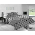 thumbnail image 2 of Gouchee Home Komet Grey 3-Piece Queen Duvet Cover Set – Cotton Percale & OEKO-TEX Certified – Includes Duvet Cover & Pillow Shams, 2 of 2