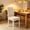 Beige, variant on Dmlowu Stretch Chair Covers for Dining Chairs, Thick Knit Seat Covers for Restaurant Kitchen Home, Washable Removable, One Size fits 17.7-21.6 inches