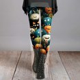 thumbnail image 2 of Leggings for Women Tummy Control Autumn And Winter Artistic Printed Soft Stretchy Pants Fitness Clothing Gray XXL, 2 of 5
