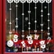 thumbnail image 2 of Adhesivo de pared con cuentas de muñeco de nieve navideño, adhesivo para ventana de cristal, 60x90cm, 2 of 5