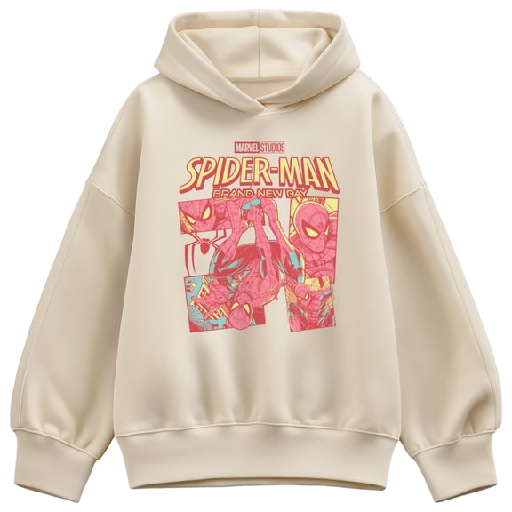 Spider-Man: BND - Panels - Women's Oversized Fleece Hoodie Sweatshirt