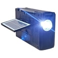 thumbnail image 3 of Radio Solar Portátil Recargable: 3 Bandas de Radio AM/FM/SW + Bluetooth + USB + MICRO SD+ Lampara + Carga solar / eléctrica, 3 of 7