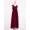 Burgundy, variant on CHICTRY Big Girls Chiffon Lace Wedding Party Bridesmaid Ball Gown Juniors Maxi Dress,Sizes 4-16