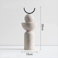 thumbnail image 5 of Estatua de Piedra Arenisca Geométrica Abstracta, Adornos Artísticos, Entrada, Sala de Estar, Mueble de TV, Escritorio, Decoración del Hogar A, 5 of 5