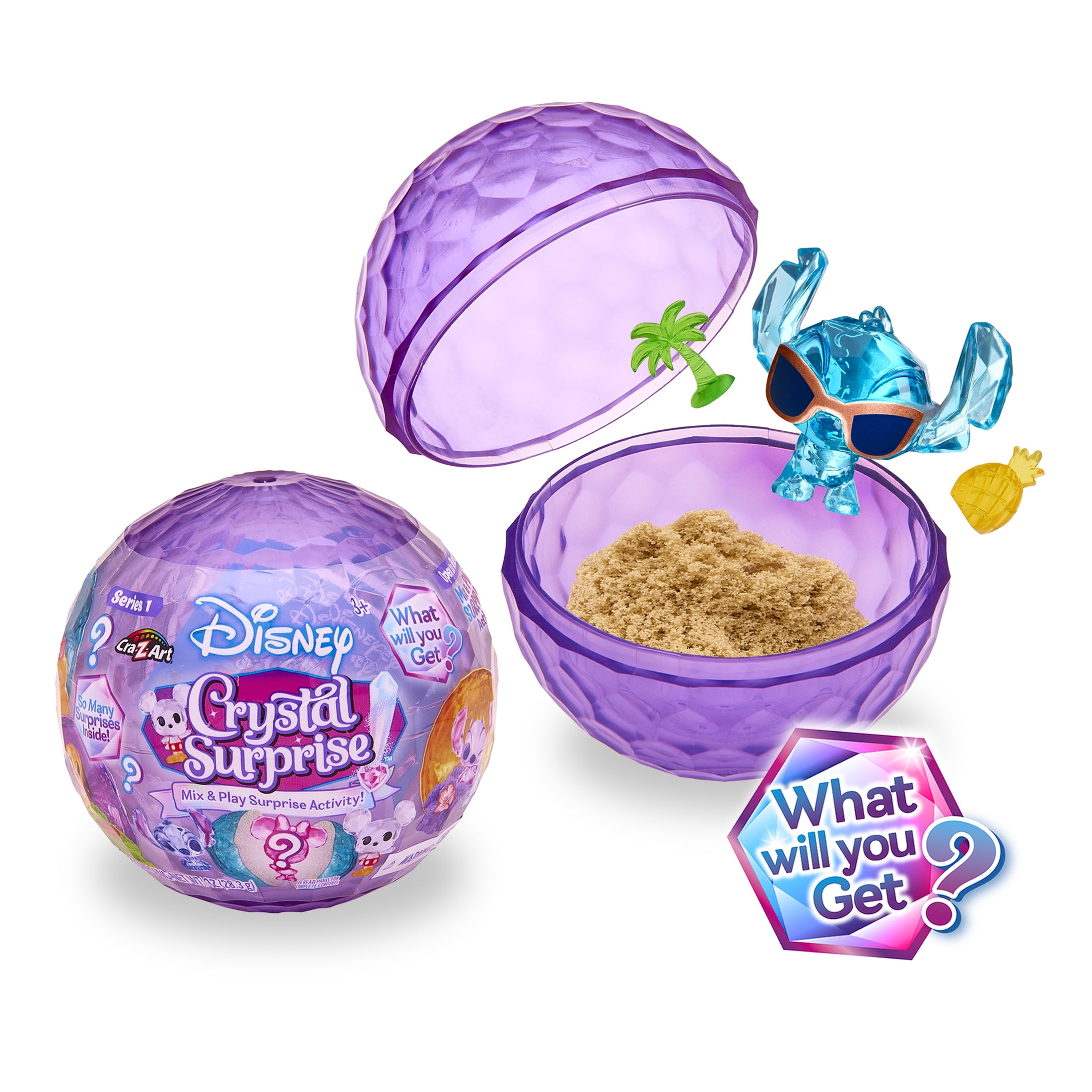 Disney Crystal Surprise Series 1, Toy by CraZArt Various Disney Characters for Any Child Ages 3+  (图5)
