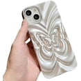 thumbnail image 7 of Compatible with iPhone Case,Matte Butterfly Design [Compatible with Wireless Charging] Full Body Protection Soft Shockproof Cover Phone Case (Black,iPhone 14 Pro Max), 7 of 7