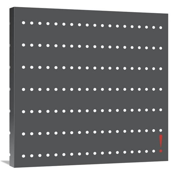 Global Gallery GCS-388309-3030-142 30 x 30 in. Statement Exclaimed Art Print - BG.Studio