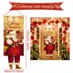 thumbnail image 3 of Bandera colgante de Feliz Navidad, decoraciones navideñas para el hogar, pancarta navideña para puerta 2024, regalos navideños, Navidad, feliz año nuevo 2025, 3 of 5