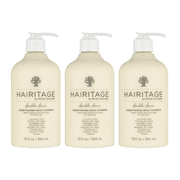 Hairitage Moisturizing, Nourishing Shampoo Plus Conditioner | Grapeseed Oil & Oat Peptides, 13 fl oz (3-Pack)