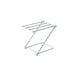 thumbnail image 1 of Injueey Toallero plegable, estante de cocina, paño de lavado, drenaje, organizador de plástico, estante plegable, duradero, organizador de toallas, Organizadores de utensilios de cocina gris claro Injueey HA024329-01, 1 of 1