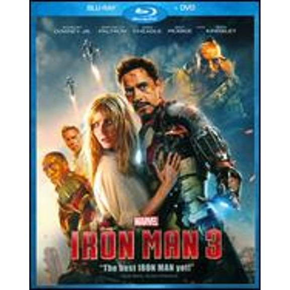Pre-Owned Iron Man 3 [2 Discs] [Blu-ray/DVD] (Blu-Ray 0786936836943) directed by Shane Black