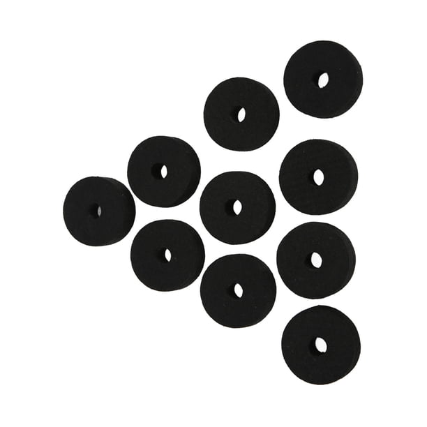 Paquete De 20 Almohadillas De Fieltro Para Platillos Para Juegos De Batería, Piezas De Repuesto Antideslizantes Para Mejorar El Rendimiento Del Sonido Y La Protección De Los