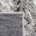 thumbnail image 6 of SAFAVIEH Berber Heathe Abstract Shag Area Rug, 8' x 10', Grey/Dark Grey, 6 of 8