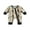 Beige, variant on Newborn Infant Baby Boys Zip Up Onesie Romper Cow Print Long Sleeve Bodysuit Jumpsuit Western Baby Halloween Clothes