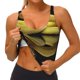 thumbnail image 3 of Fotbe Yellow White-Lipped Pit Viper Sujetador Deportivo Largo sin Aros para Mujer con Almohadillas y Soporte Medio, Transpirable y Absorbente, Camiseta Tipo Chaleco o Tank Top-Large, 3 of 8