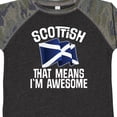 thumbnail image 4 of Inktastic Scottish Pride Scotland Flag Boys or Girls Toddler T-Shirt, 4 of 5