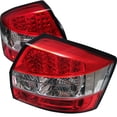 thumbnail image 1 of For 04-05 Audi S4 Sedan Sonar LED Tail Lights (Red/Clear) YD-ALT-AA402-LED-RC, 1 of 1