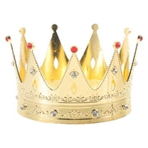 Gregiular Kids Golden King Crown Birthday Party Hat Queen Tiara Costume Accessory