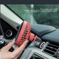 thumbnail image 3 of Car Fan With LED Light Air Vent Clip Fan 3 Speed Strong Wind USB Charging For Cars Tables, 3 of 8