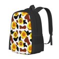 thumbnail image 1 of Balery Cow Print Sunflower Mochila para hombre y mujer - Tela Oxford 600D resistente - Gran capacidad, resistente al agua, ideal para la escuela, viajes y senderismo, 1 of 6
