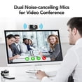 thumbnail image 3 of Cámara web Angetube para PC 1080P con micrófono. Cámara USB para videollamadas y grabación de videoconferencias, enseñanza en línea y reuniones de negocios. Compatible con computadoras de escritorio,, 3 of 5