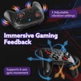 thumbnail image 6 of Fosmon Wireless Controller Compatible with Switch 2/1/Lite/OLED/Steam Deck/Android/iOS (Wired Mode for PC) Gaming Pro Controller with Turbo, Motion Control, Vibration, Digital Triggers, USB-C Chargin, 6 of 7