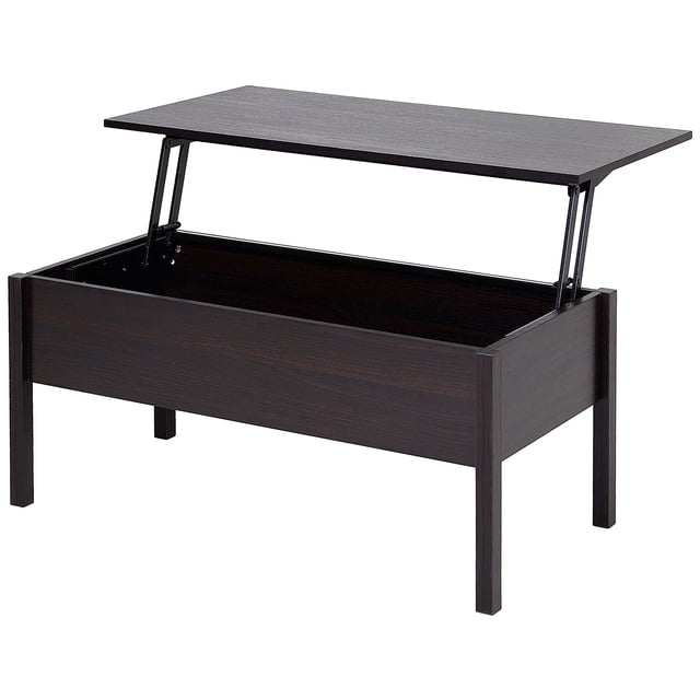 Modern Lift Top Coffee Table with Storage - 38.5" Coffee Center Table for Living Room, Office & Small Spaces - Adjustable Height, Particleboard Construction