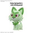 thumbnail image 3 of Bandai Hobby - Pokémon - #18 Sprigatito, Bandai Spirits Pokémon Model Kit Quick!!, 3 of 4