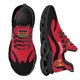 thumbnail image 1 of Zapatillas de baloncesto ligeras y modernas con diseño de la bandera de Kenia para exteriores, cómodas y resistentes a los golpes, con plataforma y cuchillas., 1 of 6