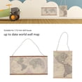 thumbnail image 4 of Doll Mini World Map, Clear Printing  1:12 Scale Safe Decoration Mini Wall Chart World Map  For Home For Child, 4 of 8