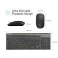 thumbnail image 4 of Combo Teclado y Mouse Inalámbricos JOYACCESS Compacto Gris, 4 of 7