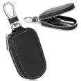 thumbnail image 4 of Qarigey Cartera para llaves compacta negra para hombres y mujeres, bolsa para llaves portátil de amplia compatibilidad para hombres y mujeres Carteras, 4 of 6