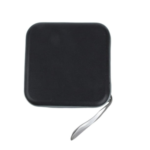 Estuche para DVD, Estuche para almacenamiento de CD, Estuche para transporte de CD, Protección, Organizador multimedia, Soporte para discos con capaci Negro