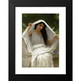 thumbnail image 2 of William Bouguereau 11x14 Black Modern Framed Museum Art Print Titled - The Veil (1898), 2 of 5