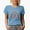 Baby Blue, variant on Grateful, Thankful, Blessed with Rainbow Art, Thanksgiving Day Merch Gift, White T-Shirt, XL