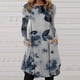 thumbnail image 2 of Vestido HUOGUO para mujer, cuello en O, manga larga, estampado floral, 2 of 5