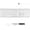 Aluminum, variant on Macally Ultra Slim Compact Wired Keyboard with Numeric Keypad, Scissor-switch, White