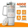 thumbnail image 6 of Funny Coffee Women Nursing Nurses For Week Cups Handle Tumblers White Straws Student Er, Nurse Gifts, Tumbler 40 Oz With Handle Lid And Straw, Nurse Encourage Nutrition Facts, 6 of 6