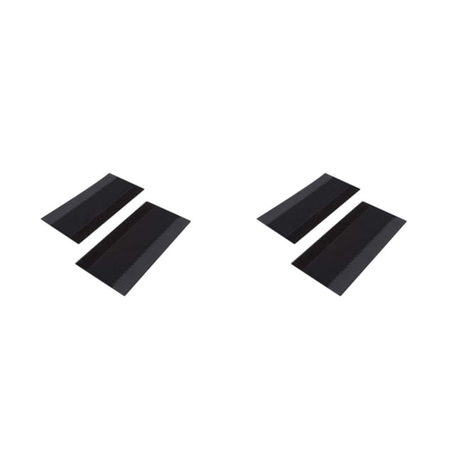 Sonducket Protector de marco para cadena, suministros para bicicleta, autoadhesivo, negro, instalación práctica, lavable, duradero, , cubierta 2 piezas 2Conjunto