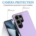 thumbnail image 2 of Back Case for Samsung Galaxy S25 Ultra, Card Slots Kickstand PU Leather Magnetic Button Shockproof Protective Stylish Ultra Slim Phone Case Cover Compatible with Samsung Galaxy S25 Ultra, Lightpurple, 2 of 7