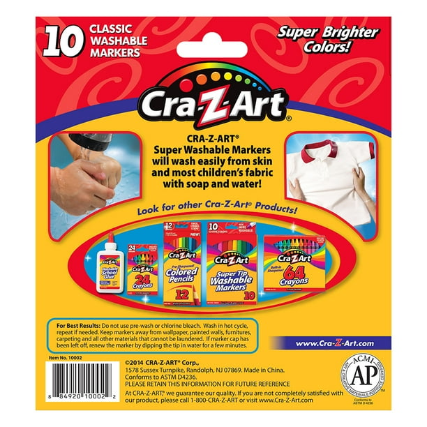 Cra-Z-Art Classic Broadline Washable Markers