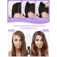 thumbnail image 4 of Hair Brush, 2 Pcs Detangling Brush with Soft Bristles for Curly, Straight, Black Natural,Glide Through Tangles Knots with Ease, 4 of 5
