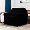 thumbnail image 2 of CHUN YI Stretch Checks Spandex Sofa Cover Separate Backrests Cushions Cover Slipcover, 2 of 5