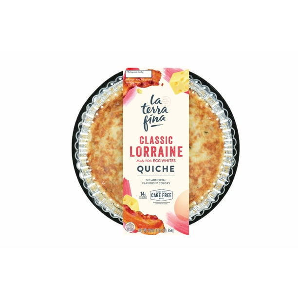 La Terra Fina Classic Quiche Lorraine Flavor Pie, 23 oz