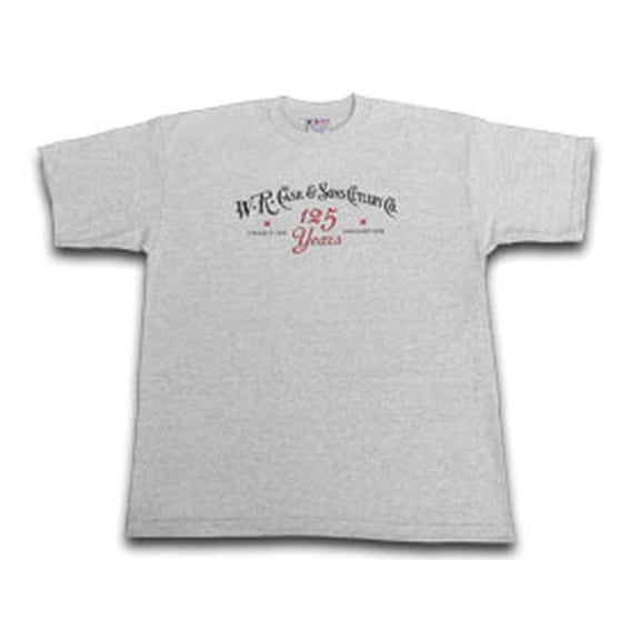 Case XX Knives 125th Anniversary Logo Small Gray T-Shirt