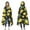 Yellow Lemon Fruit-3, variant on Wearable Blanket,Yellow Lemon Fruit Slices White Pattern Hooded Wearable Flannel Blanket for Adults & Teens,Winter Poncho Shawl Wrap Cape Cozy Anti-Pill,50"x60"